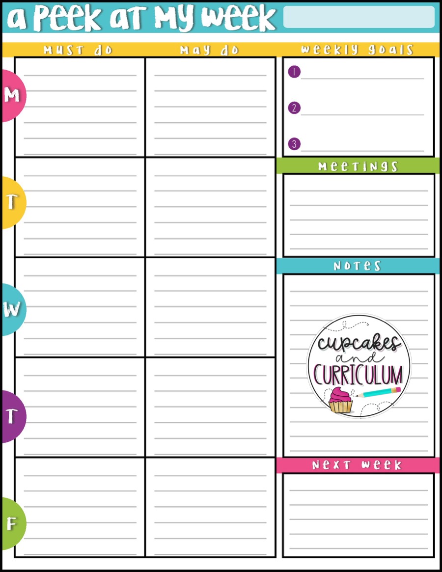 The Best To-Do List Template for Teachers 2 Slide1 1