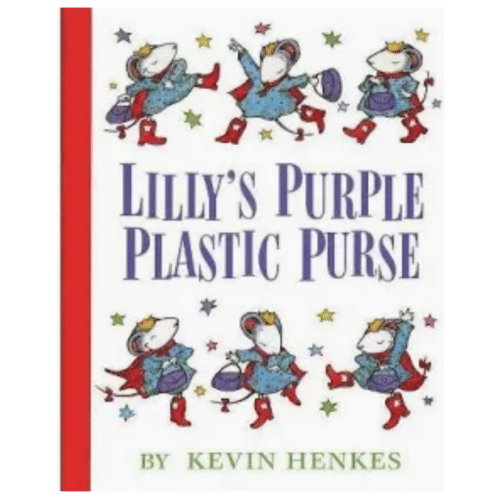 Lilly's Purple Plastic Purse book cover by Kevin Henkes, a children's book about apologizing and making things right