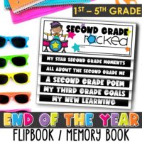 end of the year memory book