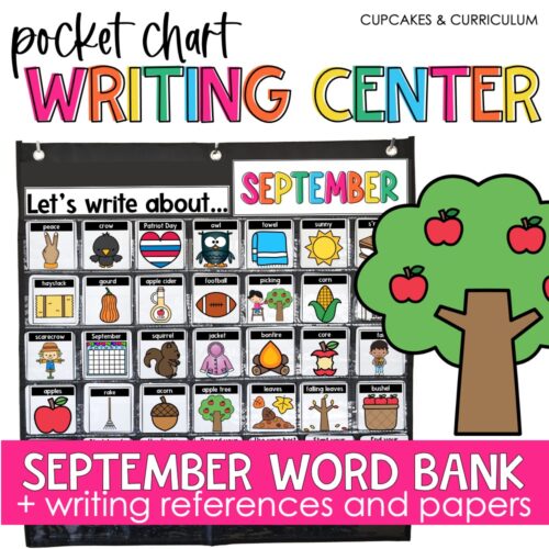 Printable Script September Fall Fall Writing Center for September Vocabulary Words and September ...