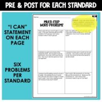 3rd Grade Common Core Math Assessments • Cupcakes & Curriculum