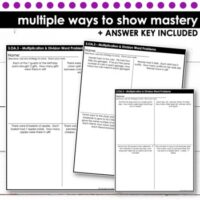 Multiplication and Division Word Problems | Third Grade Math 3.OA.3 ...