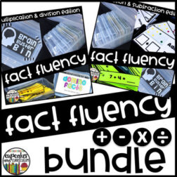 Fact Fluency Warm-Up Bins Bundle