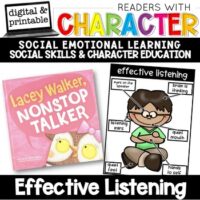 Effective Listening - Character Education | Social Emotional Learning ...